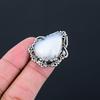 925 Sterling Silver Pear Dendrite Opal Gemstone Artisan Boho Ring Jewelry US 6.5