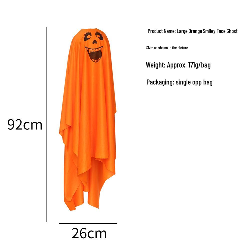 Halloween LED Ghost & Pumpkin String Lights with Glowing Skulls