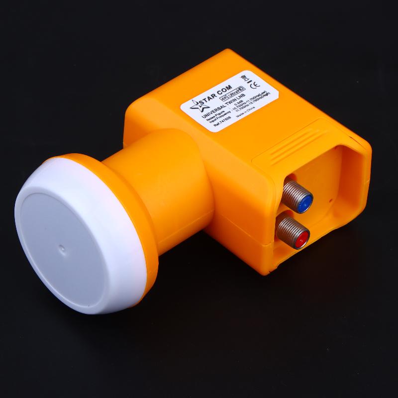 Ku-Band Linear Converter Twin Lnb 4K Ultra Hd Universal Dual Output Satellite For Dish Tv Receiver