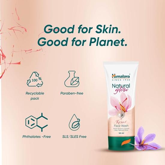 Himalaya Nettoyant visage Herbals Fairness Kesar, 50 ml