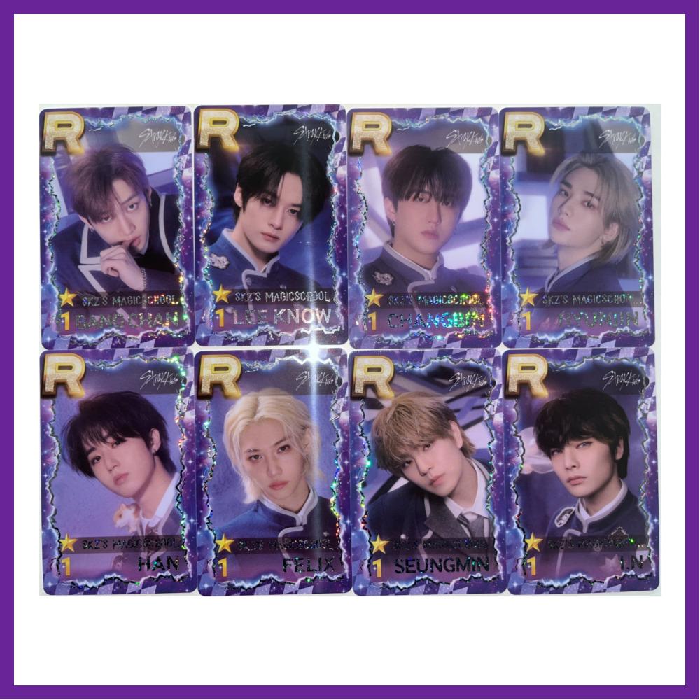 [SUPERSTARJYPNATION]Stray Kids 4TH FANMEETING 'SKZ' MAGIC SCHOOL ' PVC-FOTOKORT