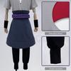 HOLOUN Anime Uchiha Sasuke Cosplay Kostým Top Kalhoty Pás Cos Konvence Dárek Verze pro dospělé Unisex