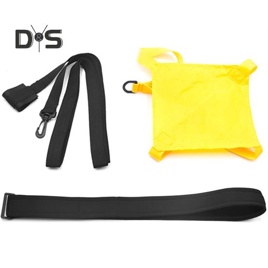 Swim Parachute Swim Strength Training Belt Swimming Resistance Training Equipment with Drag Parachute Swim Belt for Adults