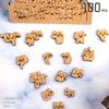 100 Pcs Cat Wooden Jigsaw Puzzle Wooden Hundred Cats Puzzle Cute Animals Kitty Puzzles Educational Toy for Kids & Adults