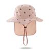 Cartoon Embroidery Baby Sun Hat Kawaii Summer Fisherman Hat  Apparel Accessories