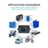 Accurate 8-120V Battery Tester Coulomb Meter Lithium Battery Counter with Splitter Sampler Low Power Consumption
