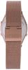 Casio Vintage Rose Stainless Steel Mesh Band Classic LCD Digital Watch B640WMR-5AV Men's Gold-Tone
