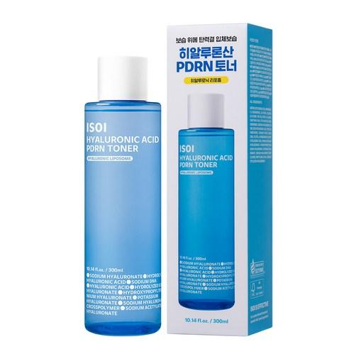 isoi Hyaluronic Acid PDRN Toner 300g, 1 Bottle, 300ml