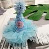Dog Sequin Birthday Hat Pet Hairpin Hair Accessories Head Flower Crown Dog Accessories Pet Supplies Pet Hat Dog Costume