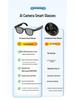 AI Smart Translation Glasses with 1200W Camera, Image Recognition, Recording & Replaceable Myopia Lens