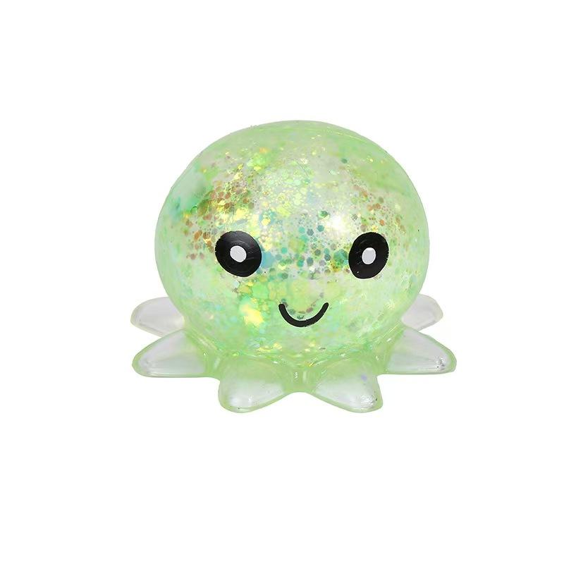 Mooie Schattige Realistische Octopus Squishy Premium Materiaal, Super Zachte Langzame Terugslag Stressverlichting Fidget Speelgoed Cadeau voor Volwassenen Vrienden