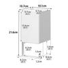 Yamazaki Tower Cordless Vacuum Cleaner Stand with Compatible with Drywall W X D X Includes Drywall Tweezers and Wood Screws To Hide Model 10082