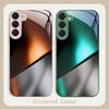 Mysterious Color and Light For Samsung S26 S22 S8 9 10 S20 Ultra S21 Pro S22 Plus S23 FE S24Ultra S25 Edge S24+ Glass Phone Case