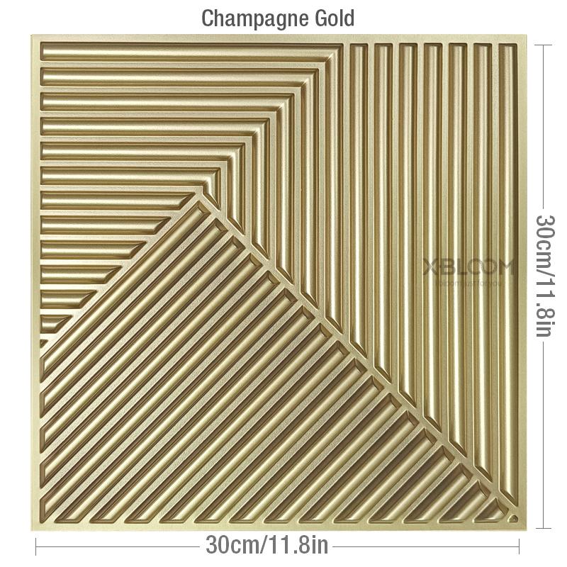 30 x 30 cm, 3D-Kunst-Dekor, 3D-Wandpaneel, Zuschnitt, geometrische Diamanten, geschnitzte Holzfliesen, Klebstoffe, Unterseite, nicht selbstklebender 3D-Wandaufkleber