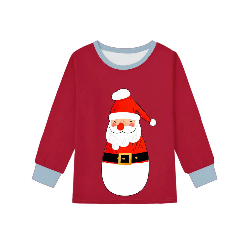 Children's Fashion Suit Skirt Round Neck Long Sleeve Top Pants