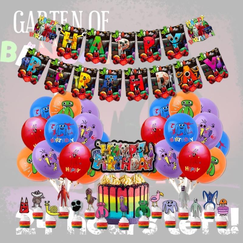 Beautifully Designed Garten Of Banban Garden Birthday Party Balloon Kit With Banner And Spread Balloons