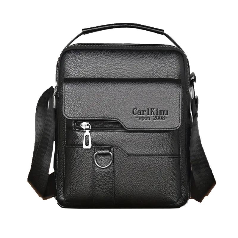 Herren-Einschulter-Crossbody-Tasche Ist Geeignet für Geschäftsreisen und Kann von Hand getragen werden Hergestellt aus PU-Material.