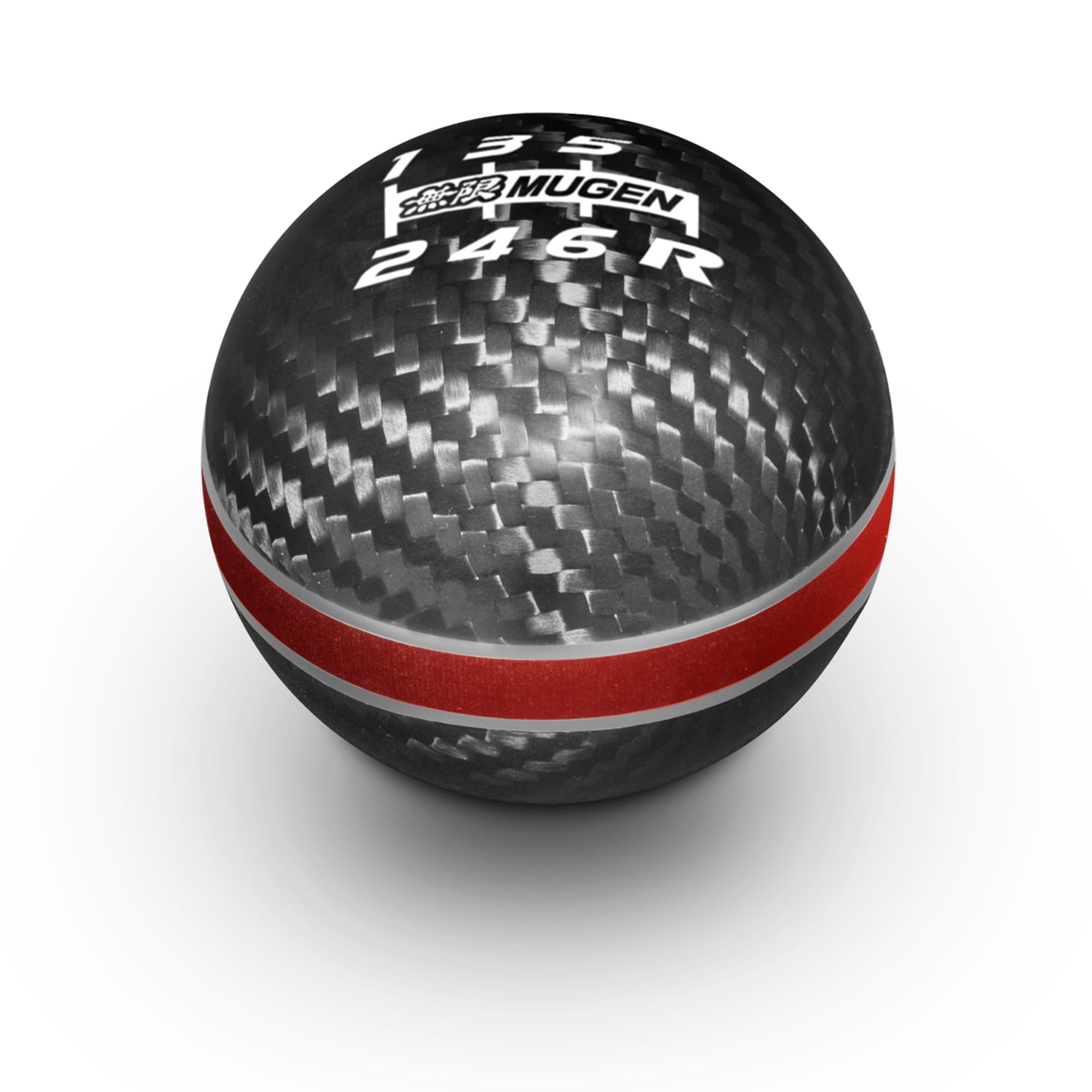 

MUGEN CIVIC S660 CARBON SHIFT KNOB Red 54102-XLT -K2S0-RD красный