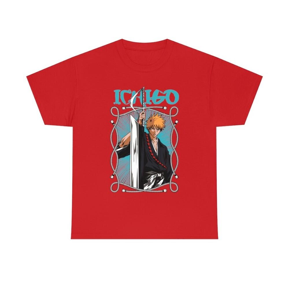 Shinigami Kurosaki Bleach new tshirt comic game graphic tee M