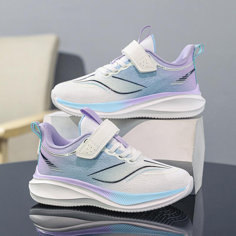 Kinder Sneaker Junge Mädchen Basketballschuhe Freizeit Atmungsaktiv Teenager Laufschuhe Tennis Sneaker Große Größen 31-40