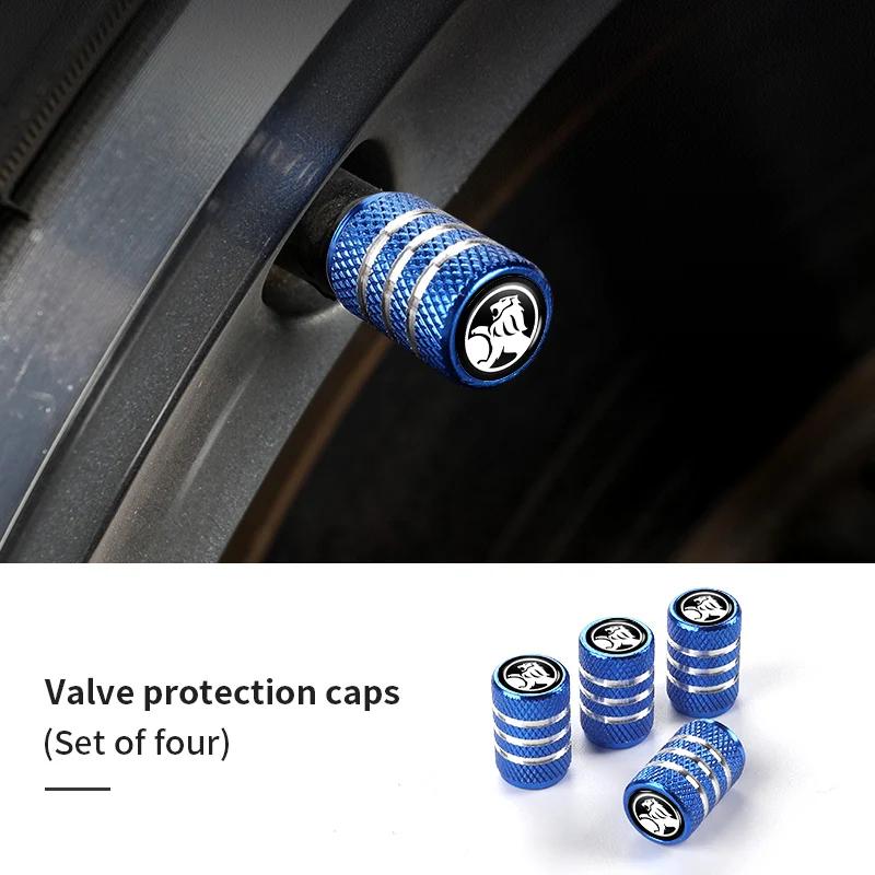 4pcs/set Aluminum Alloy Car Wheel Tire Valve Caps Covers For Holden Colorado 7 2012-2023 Astra Commodore Cruze VT VX VU