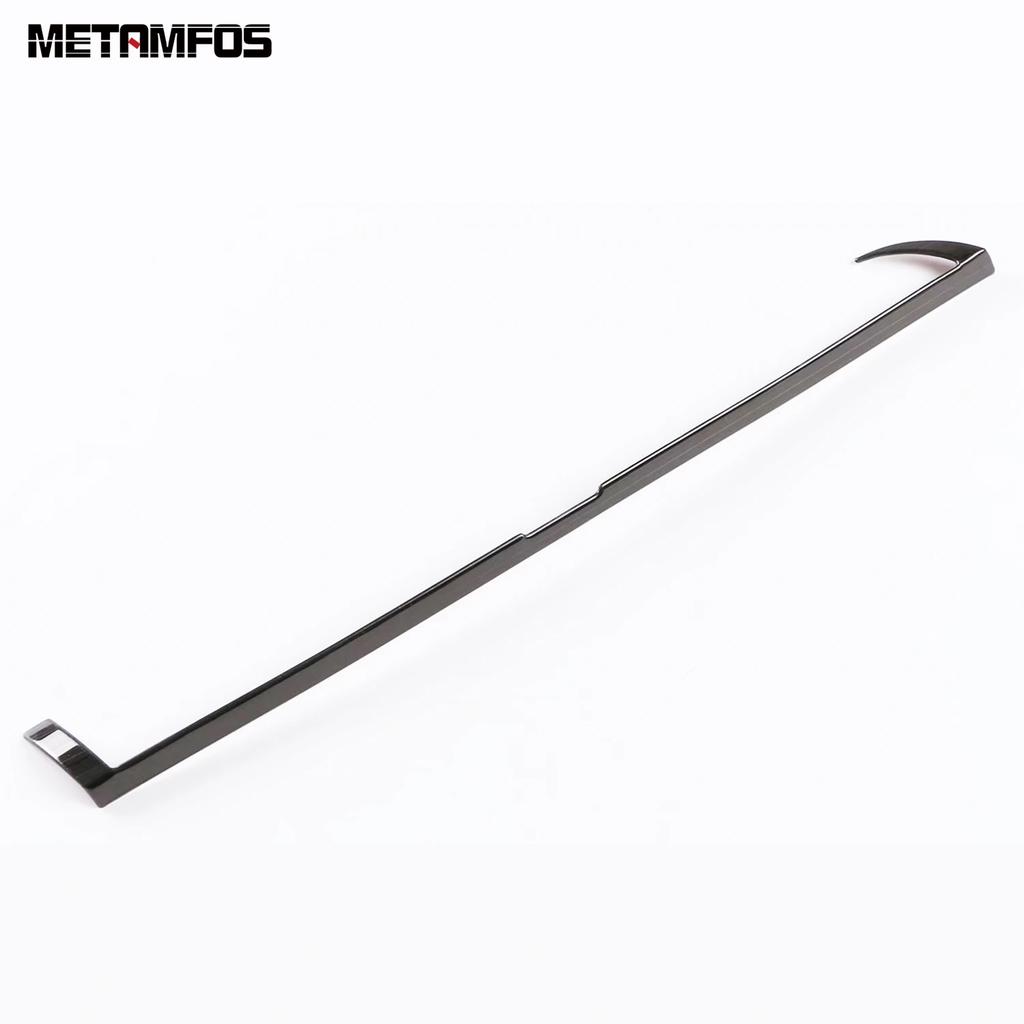 For Toyota Camry 2018   Carbon Fiber Center Console Air Condition Vent Outlet Cover Molding Trim Interior Accessories