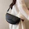High-end, Niche Design Saddle-style Bag, Fashionable and Casual Commuter Women's Bag, Single-shoulder Crossbody Bag