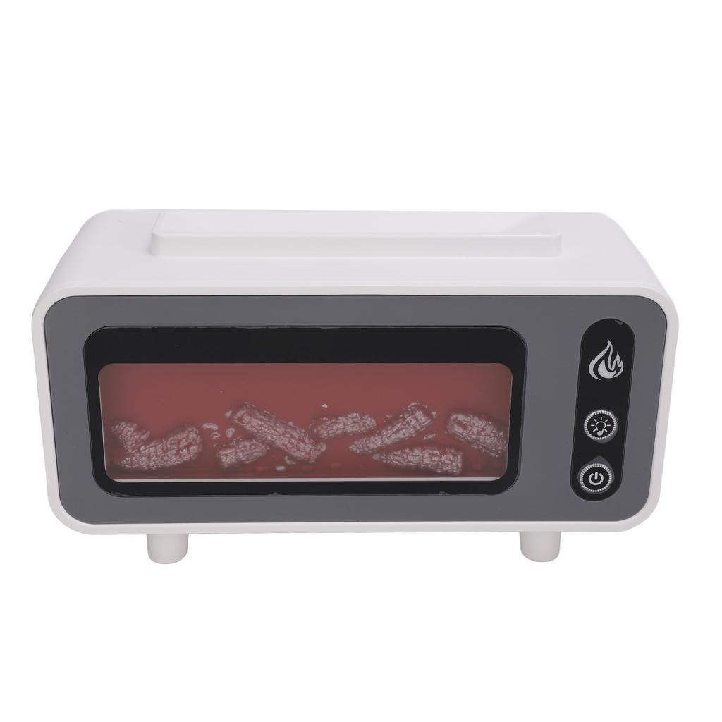 Fireplace   Diffuser Vintage Flame Essential Oil USB Humidifier 200ml for  a Home  