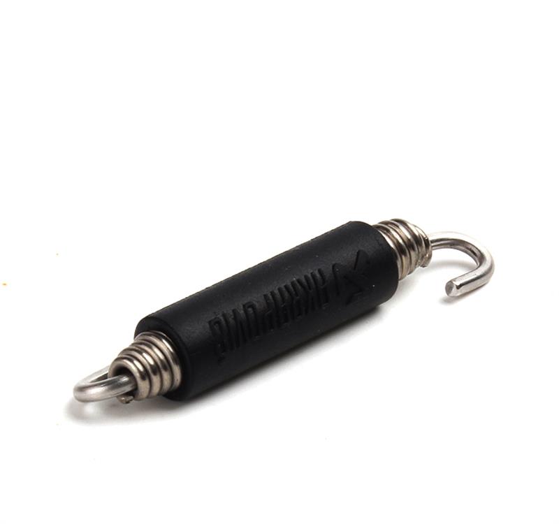 Thick Stainless Steel Hook Spring Tension Black Spring Retractors For Motorcycle