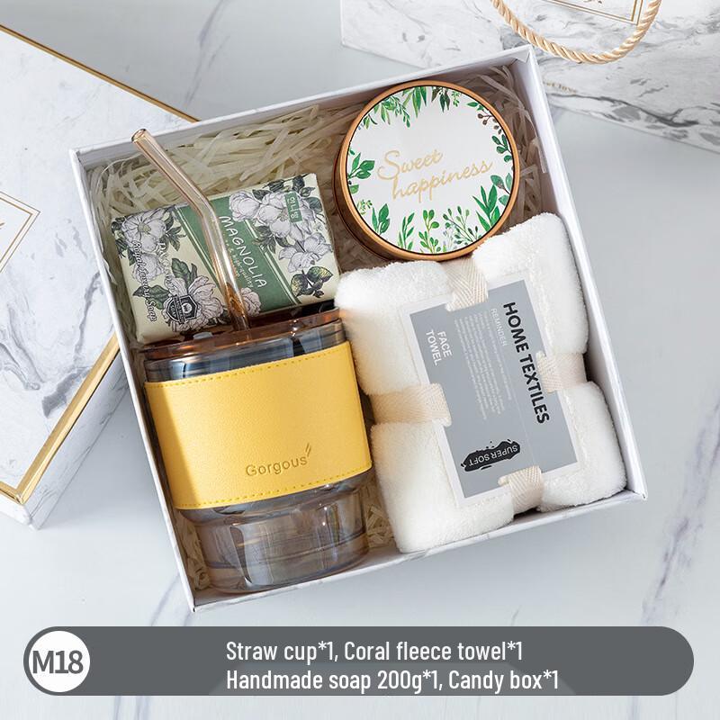 WJ M18 Portable Glass Cup Gift Set