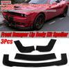 Přední Spoiler Lip Body Kit Pro -pasuje Pro Dodge Challenger SXT SRT HELLCAT Všechny Modely 2012-2019 -pasuje Pro Dodge...