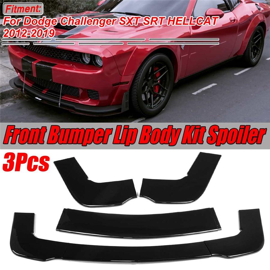 Přední Spoiler Lip Body Kit Pro -pasuje Pro Dodge Challenger SXT SRT HELLCAT Všechny Modely 2012-2019 -pasuje Pro Dodge...