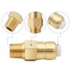 A25F-2 Pieces Thermal Release Valve For Pressure Washer Pump, 1/4 Inch NPT Thermal Relief Valve, Replacement Pump Protector