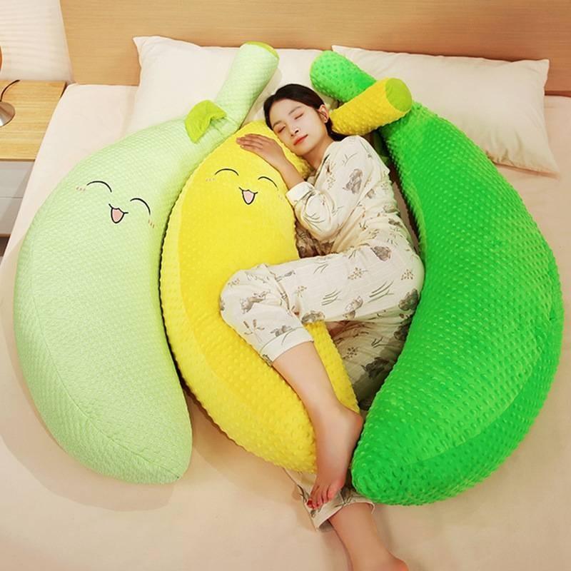 Toy Plush Banana Cartoon Fruits Fill Doll Accompany Sleeping Appease Gift Child