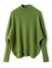 Women's Autumn/Winter Wool Batwing Sleeve Turtleneck Sweater