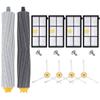 AIMOONSA Replacement Accessory Kit for iRobot Roomba 800/900 Series — Side Brushes + HEPA Filter (Grey)