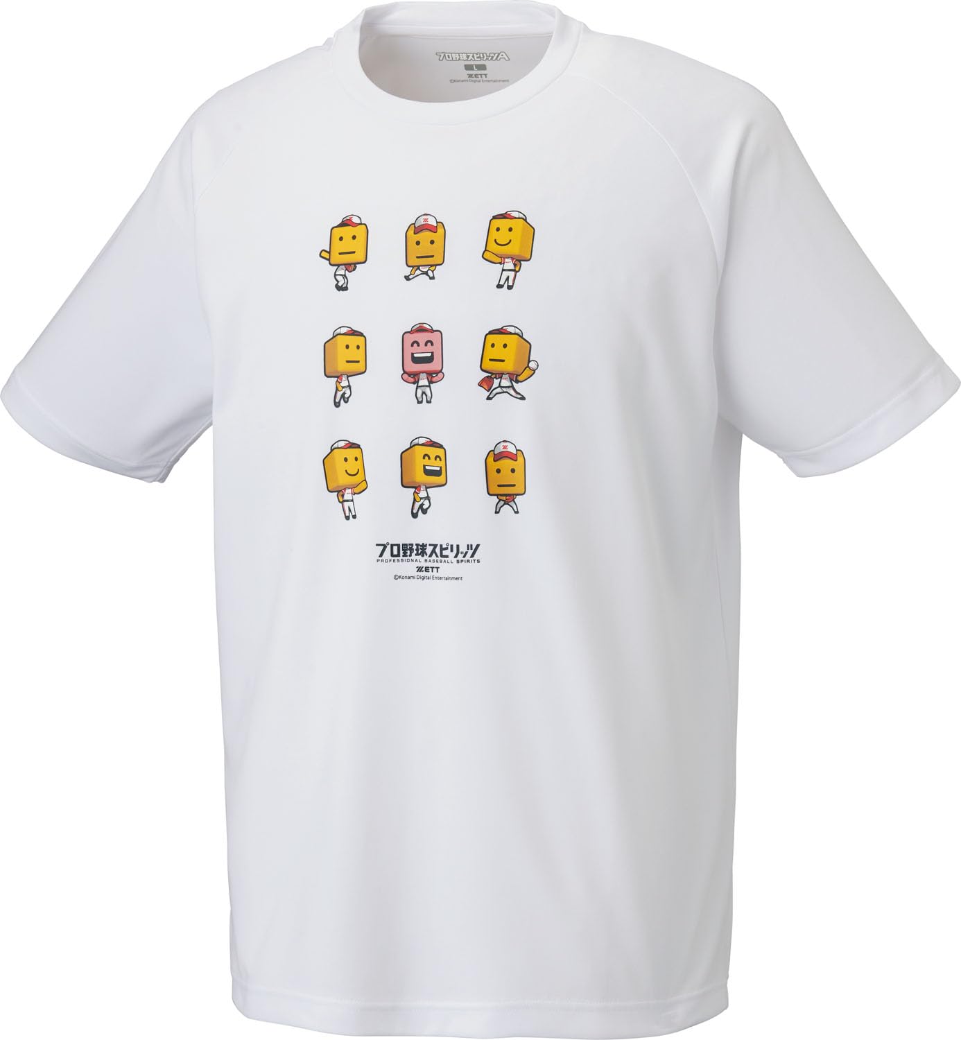 

ZETT Professional Baseball Spirits A BOT97105 White Choshu-kun T-Shirt Men s белый