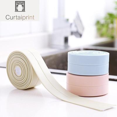 1 pezzo di nastro adesivo in PVC per bagno, doccia, lavandino, vasca, sigillatura, adesivo per uso durevole, per cucina, bagno, parete, nastro sigillante, gadget