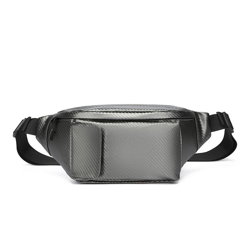

Мужской модный и простой одноплечевой рюкзак через плечо, небольшой рюкзак для занятий спортом на открытом воздухе, для велоспорта, поясная сумка серый