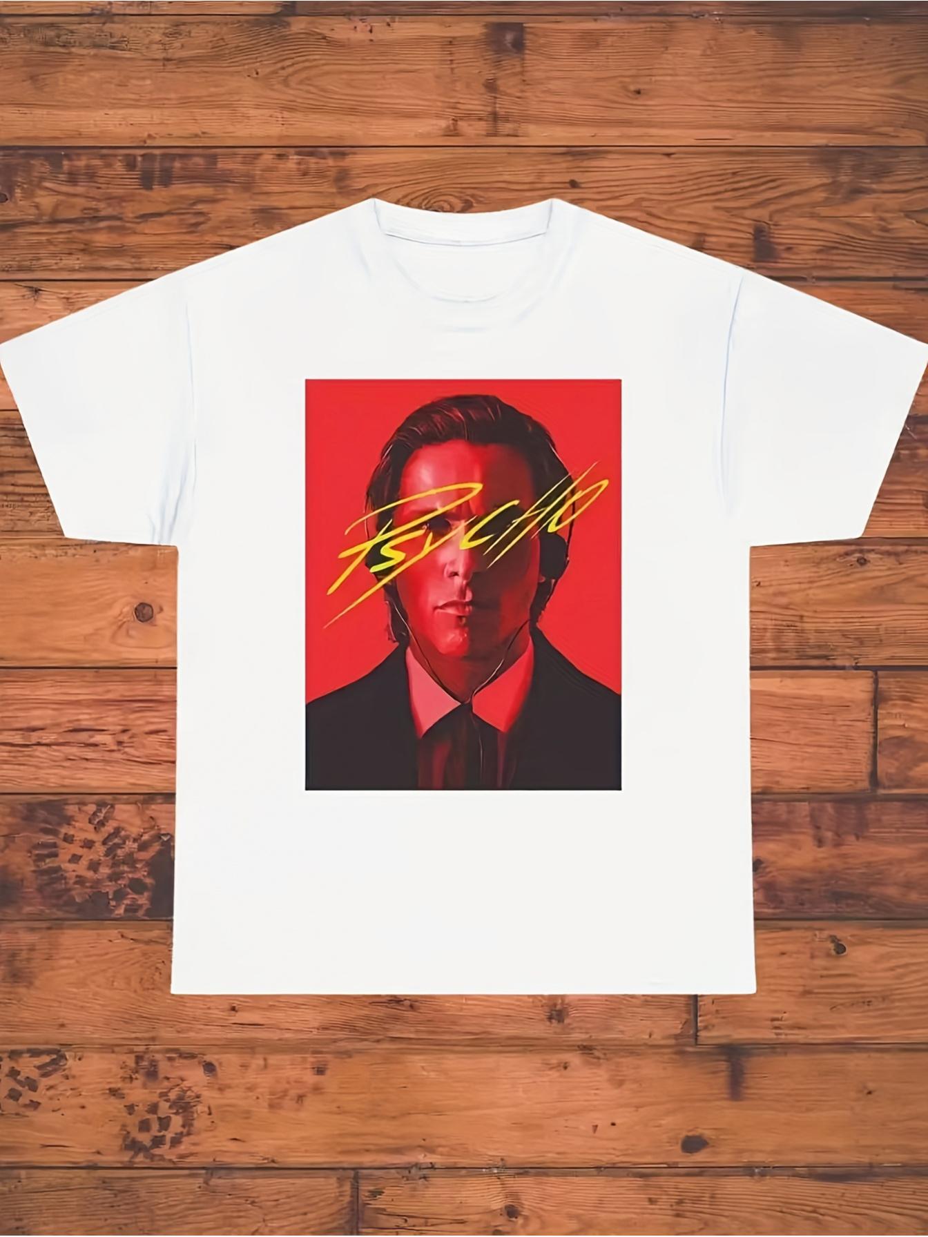 Limited Edition Patrick Bateman Vintage 90s T-Shirt - Iconic Bateman & Phone Number Print (for fans) XS