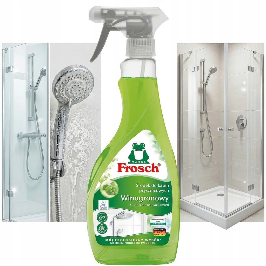 Frosch Środek Do Kabin Prysznicowych Na Kamień I Osady Winogronowy 500Ml
