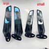 Motorcycle Windshield Rearview Mirrors for Honda, Yamaha, Kawasaki - Large & Small Sizes Available
