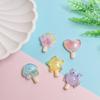 100Pcs Cartoon Ocean Popsicles Resin Cabochon Flatbacks Scrapbooking for Phone Decoration DIY Jewelry Making Dolls Accessories