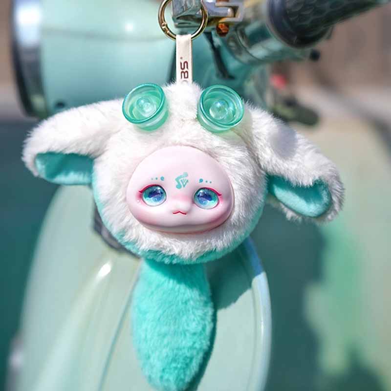 Maytree Lucky Spritrs  Series Exquisite Toy Ornaments Cute Big Tail Doll Backpack Pendant  Surprise Fun Gift
