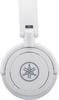 YAMAHA Features Powerful Sound and Rich and a Comfortable Fit for Extended Includes a Stereo Adapter HPH-100WH Headphones, White. Tone, Use. Plug.