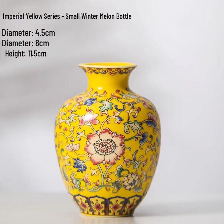 Antique Blue and White Chinese Porcelain Vase - European & American Handicraft for Flower Arrangements