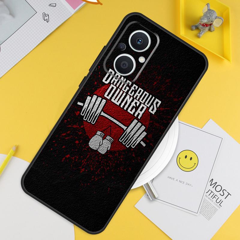 Warning Angry Danger Owner For OPPO Reno 14F 13F 12F 11F 13 12 11 10 14 Pro 7 8 Lite 8T OPPO Find X5 X6 X8 X9 Pro Case