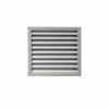 Low-Profile Aluminum Vent Cover | Wall Ventilation Grille, Louvered Vent, for