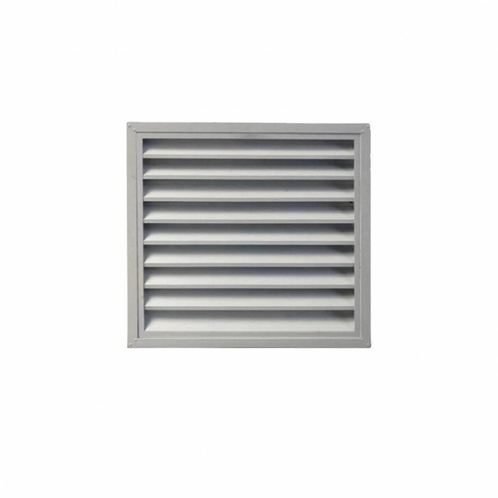Low-Profile Aluminum Vent Cover | Wall Ventilation Grille, Louvered Vent, for