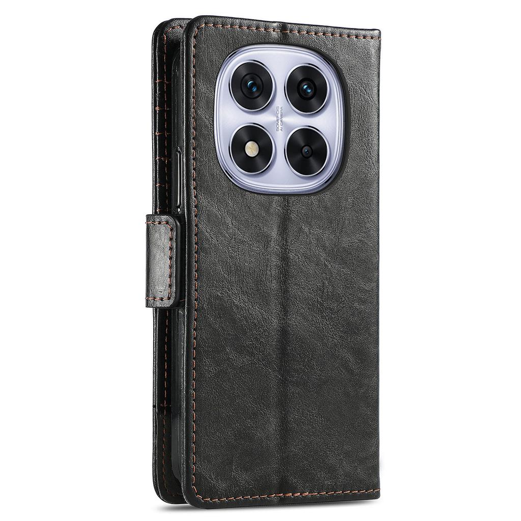 CASENEO For Xiaomi Poco M8 Pro 5G/Redmi Note 15 Pro+ 5G (Global) Phone Cases PU Leather Cover Stand with RFID Blocking Wallet